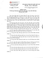 Thông báo về kết quả đánh giá, phân loại công chức, viên chức lãnh đạo năm học 2017-2018