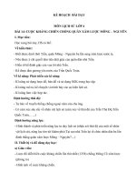 Tài liệu tập huấn môn Lịch sử - CTGDPT 2018