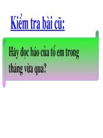Tập làm văn 3- tuần 21