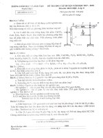 Đề thi HSG Hóa học lớp 8 cấp huyện Nam Trực, Nam Định 2017-2018 - Học Toàn Tập