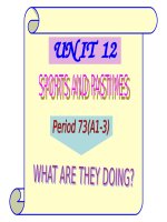 Tiếng Anh 6- Unit 12- Lesson 1( A1- 3)