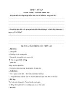 Nội dung ôn tập tại nhà Khối 7 Trường THCS Nguyễn Hồng Đào