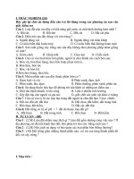 Đề cương và đề kiểm tra học kì I môn Công Nghệ 7 năm học 2019 - 2020