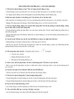 Đề cương ôn tập vật lý 8 học kỳ 1 - Website Trường THCS Phan Bội Châu - Đại Lộc - Quảng Nam