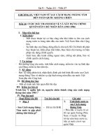 Sử 9 – Tuần 23 – Tiết 27CHƯƠNG IV: VIỆT NAM TỪ SAU CÁCH MẠNG THÁNG TÁMĐẾN TOÀN QUỐC KHÁNG CHIẾNBÀI 24: CUỘC ĐẤU TRANH BẢO VỆ VÀ XÂY DỰNG CHÍNHQUYỀN DÂN CHỦ NHÂN DÂN (1945-1946)