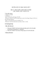 Hướng dẫn học sinh tự học và ôn tập tại nhà đợt 4 môn GDCD 7