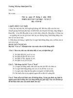 Bài giảng Tuần 27 - Khối 4