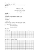 Phiếu học tập môn Tiếng Việt, Toán lớp 1