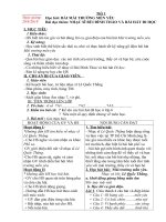 Giáo án HKI- Năm học 2019- 2020 môn  Âm nhạc 7