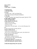 VĂN 6 - TUẦN 4 - Vượt Thác