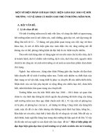 skkn một số BIỆN PHÁP CHỈ đạo THỰC HIỆN GIÁO dục bảo vệ môi TRƯỜNG  và vệ SINH cá NHÂN CHO TRẺ ở TRƯỜNG mầm NON  