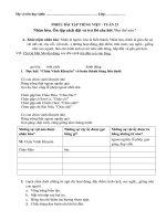 Bài tập ôn môn Tiếng việt lớp 3 TUAN 23 BÀI 1