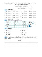 NGUYỄN VĂN TRỖI - ÔN TẬP KIẾN THỨC LỚP 2