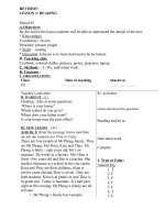 by the end of the lessonstudents will be able to understand the details of the text