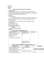 Toán số 6. Tiết 61. Nhan hai số nguyên cùng dấu