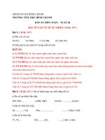 khối 5 tuần 28  tiểu học bình chánh