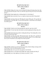 03 Đề tham khảo Kiểm tra học kỳ 2 môn Công nghệ 10