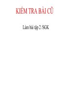 Baì 37: Axit - Bazơ-Muối ( tiết 2)