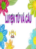 LTVC 4 - Tuần 15 - MRVT đồ chơi, trò chơi