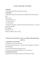 Môn Vật Lí Lớp 7 - tuần 22 - 23