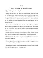 Tài liệu ôn tập trong thời gian nghỉ do dịch COVID-19 - Môn GDCD 8 - Bài 18 QUYỀN KHIẾU NẠI, TỐ CÁO CỦA CÔNG DÂN