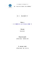 Cấu trúc dữ liệu và giải thuật