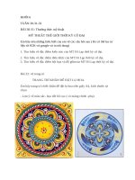 MĨ THUẬT 6 - TUẦN 30,31,32