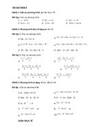 Nội dung hướng dẫn tự học, tự ôn tập môn Toán khối 6,7,8,9
