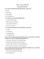 NỘI DUNG HỌC VÀ BÀI TẬP MÔN ĐỊA LÍ LỚP 7 TRONG THỜI GIAN HỌC SINH NGHỈ HỌC PHÒNG DỊCH CORONA