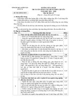 Đáp án đề thi vào lớp 10 chuyên Địa Lào Cai niên khóa 2019-2020 - Học Toàn Tập