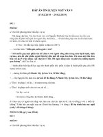 TÀI LIỆU ÔN TẬP TẠI NHÀ - KHỐI 9 (Tuần 6)