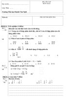 bài tập ôn tập ở nhà cho hs lớp 5 nghỉ học phòng tránh dịch bệnh covid19  tiểu học huỳnh văn ngỡi