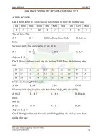 Bộ đề cương ôn tập giữa Học kì 2 môn Toán lớp 7