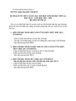 kế hoạch tinh giản hk2 và báo cáo trực tuyến môn mĩ thuật  học kì ii năm học 2019  2020  thcs nguyễn thị định