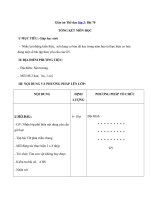 Tải Giáo án Thể dục lớp 3: Bài 70 - Tổng kết môn học