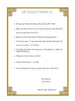 kế hoạch tháng công đoàn năm học 20172018  trung học cơ sở cát lái