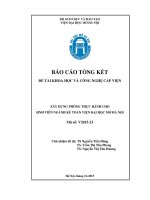 Xây dựng phòng thực hành cho sinh viên ngành kế toán viện đại học mở hà nội  