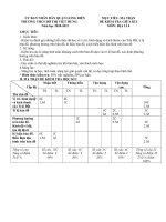 Đề thi giữa kì Địa lí 6 năm học 2020 - 2021