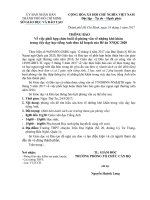 Về việc phối hợp chức buổi tổ phỏng vấn về những khó khăn trong việc dạy học tiếng Anh theo kế hoạch của Đề án NNQG 2020