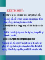 Bài giảng ĐT lịch sử