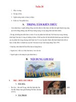 Môn Ngữ Văn Lớp 9 - Tuần 28 - 30