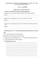 NGUYỄN VĂN TRỖI - ÔN TẬP KIẾN THỨC LỚP 2