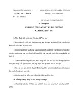 KH CLB VĂN HAY CHỮ TỐT - NGÂN HÀ