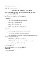 CHU DE HO HAP TIET 22 23 24 25