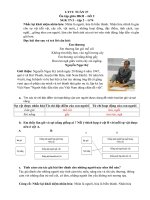 PHIẾU BÀI TẬP TIẾNG VIỆT LỚP 3MÔN LUYỆN TỪ VÀ CÂU - TUẦN 27