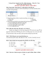 NGUYỄN VĂN TRỖI - ÔN TẬP KIẾN THỨC LỚP 2