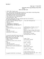 GIAO AN LOP 4 - TUAN 05