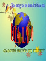 tiết 5- BAI 4 PHUONG HUONG TREN BAN DO KINH DO VI DO VA TOA DO DIA LI