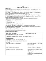 toán tuần 21  tiểu học an phú