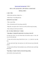 Tải Giáo án môn Âm nhạc lớp 3: Tiết 11 - Ôn tập bài hát: Lớp chúng ta đoàn kết